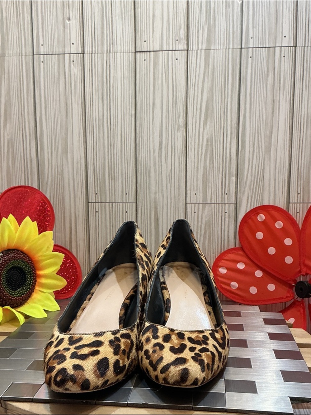 Leopard Print Ballet Flats for Women - Animal Print Flats